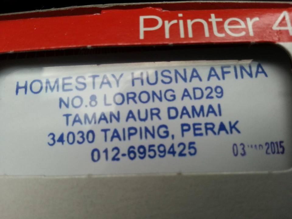 Taiping Homestay Husna Afina Exteriér fotografie